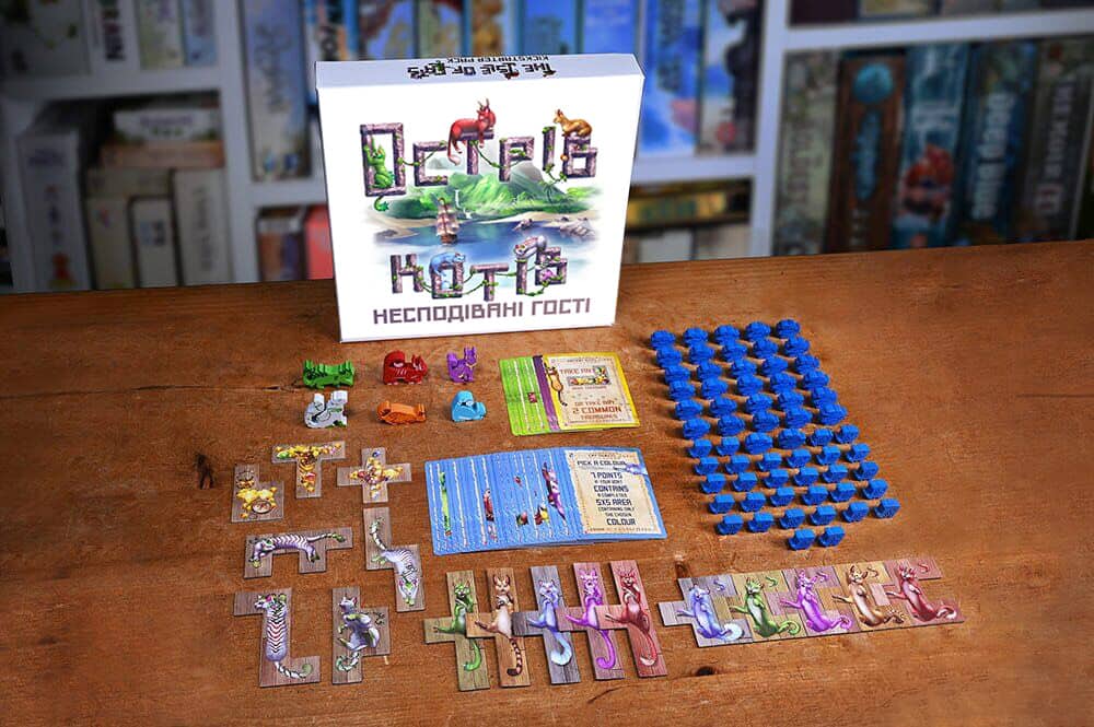 Острів котів: Несподівані гості (Остров Кошек: Неожиданные Гости / The Isle of Cats: Kickstarter Pack)