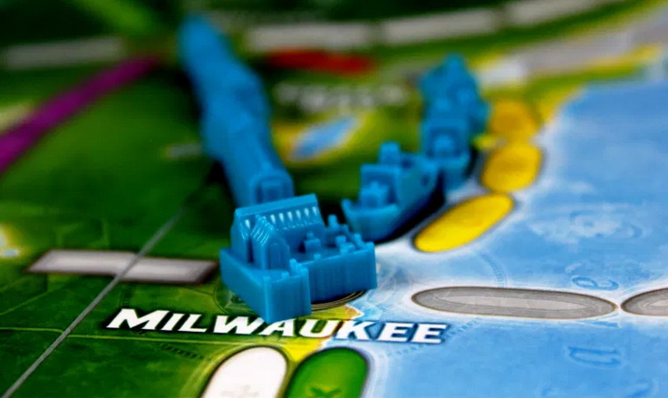 Квиток на Потяг: Залізниця та Вітрила (Билет на Поезд: Рельсы и Паруса / Ticket to Ride: Rails & Sails)