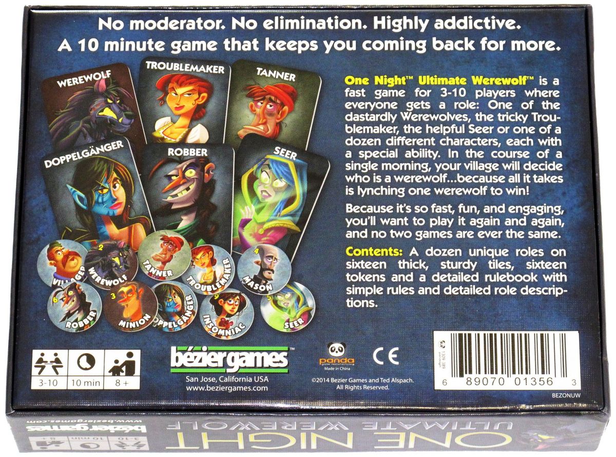 Ніч Останнього Вовкулаки (Ночь Последнего Оборотня / One Night Ultimate Werewolf) (анг.)