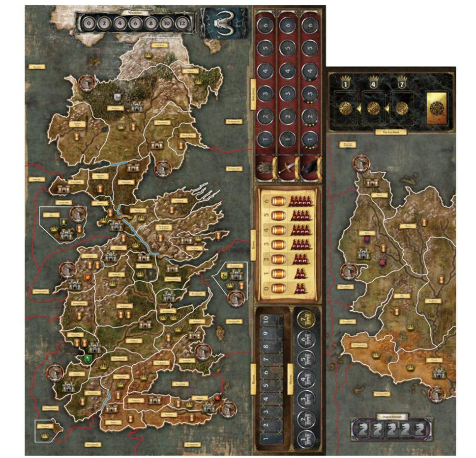 Гра Престолів: Матір Драконів (Игра престолов: Мать драконов / A Game of Thrones: The Board Game. Mother of Dragons) (анг.)