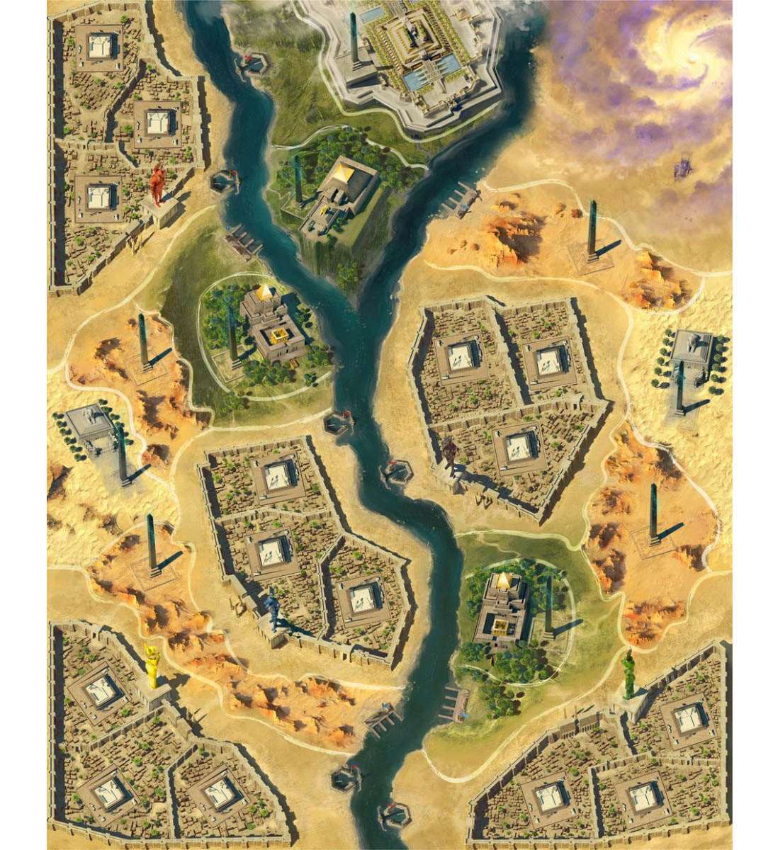 Кемет: Кров і пісок (Кемет: Кровь и песок / Kemet: Blood and Sand) (укр. та рос.)