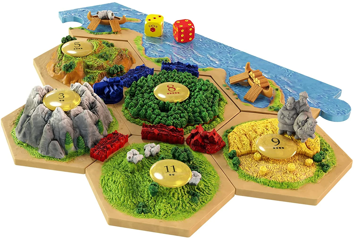 Колонізатори 3D (Колонизаторы 3D / Catan 3D Edition) (анг.)