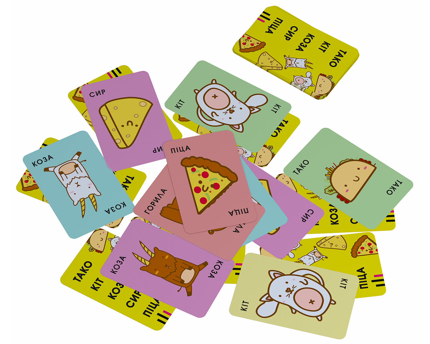 Тако Кіт Коза Сир Піца (Тако Кот Коза Сыр Пицца / Taco Cat Goat Cheese Pizza) (укр.) (FI20032)