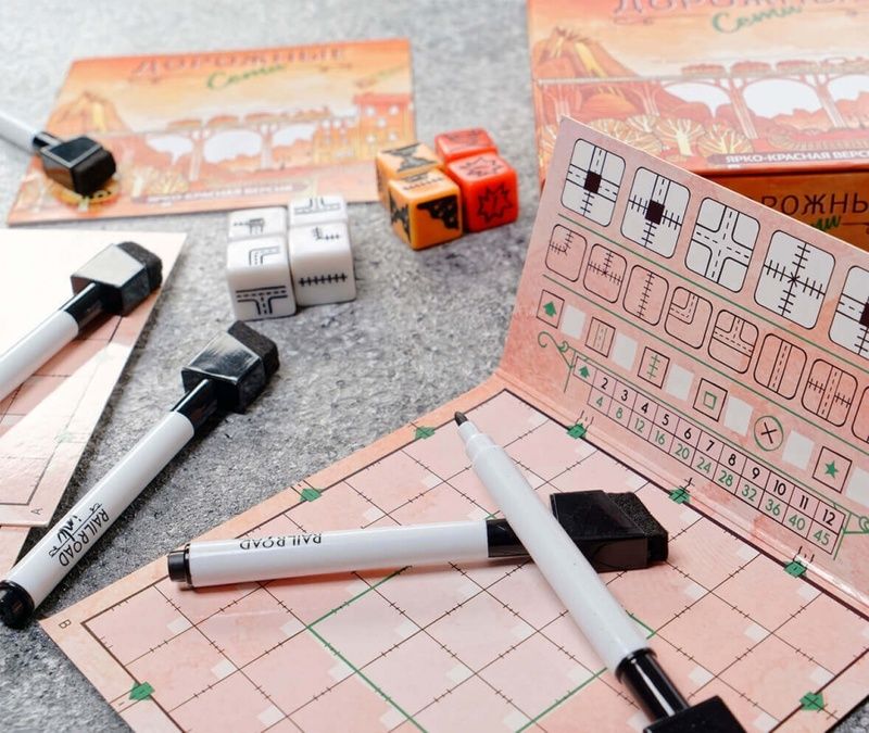 Залізниця Inc. Багрянець (Дорожные сети: Ярко-красная версия / Railroad Inc Red Edition) (укр.)  (11978)