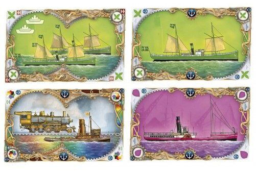 Квиток на Потяг: Залізниця та Вітрила (Билет на Поезд: Рельсы и Паруса / Ticket to Ride: Rails & Sails)