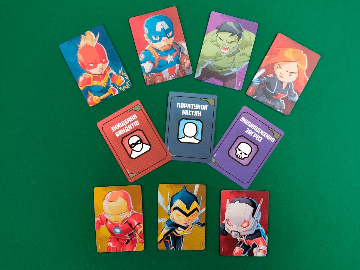 Marvel United. Українське видання (Marvel United: Украинское издание / Marvel United: Ukrainian edition) (укр.)