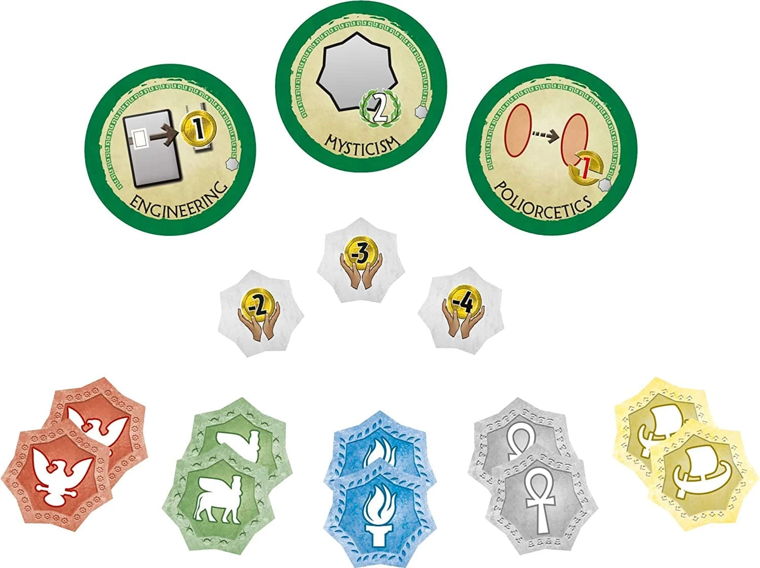 7 Чудес Дуель: Пантеон (7 Чудес Дуэль: Пантеон / 7 Wonders Duel: Pantheon) (укр.)