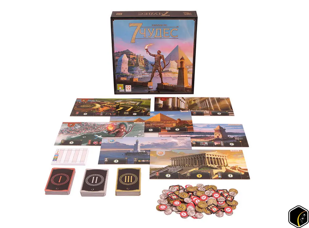7 Чудес (2-е издание) (7 wonders 2nd Edition) (рус.)