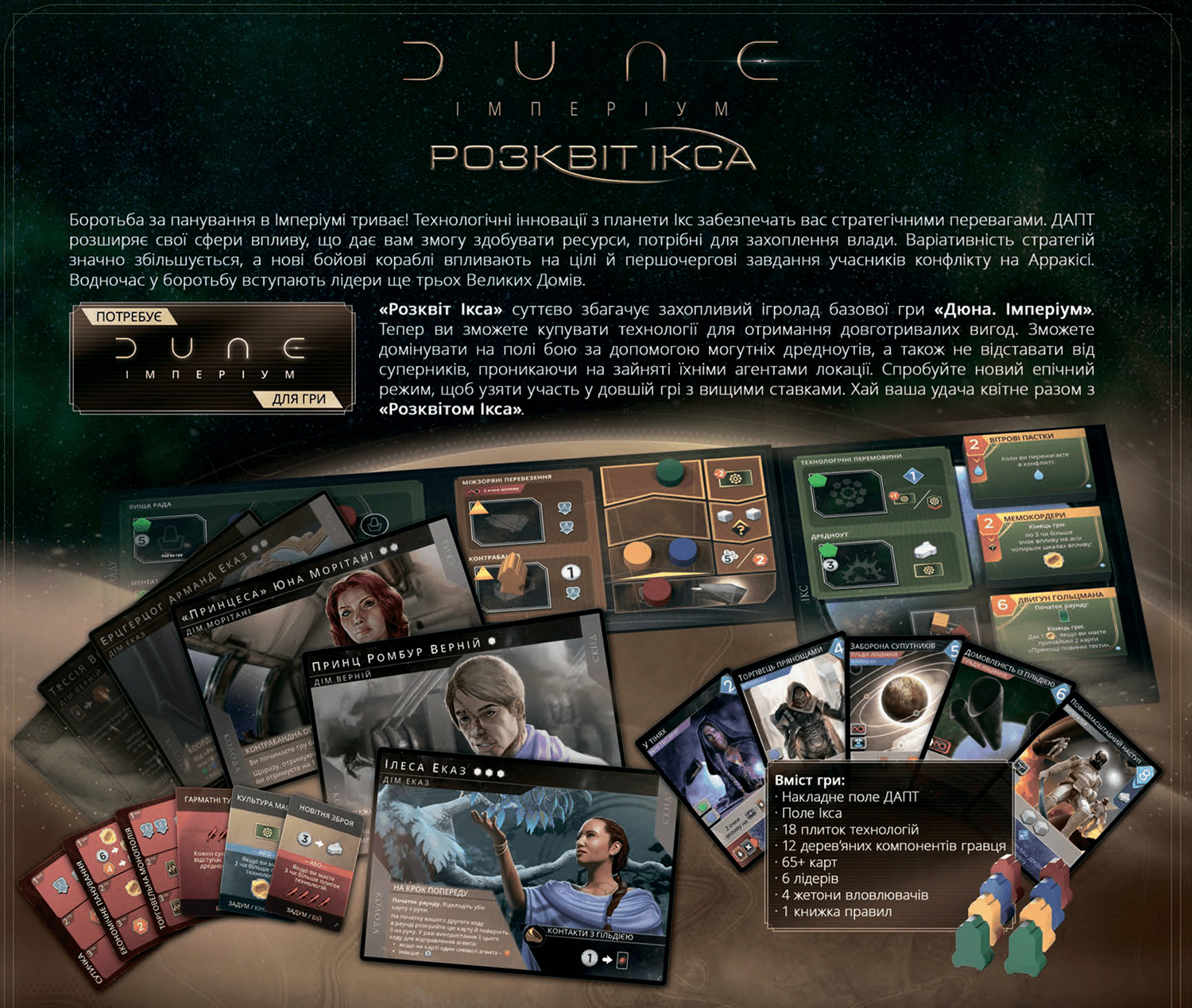 Дюна: Імперіум. Розквіт Ікса (Дюна: Империум. Расцвет Икса, Dune: Imperium – Rise of Ix) (укр.)