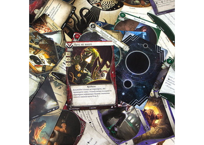 Жах Аркгема: Карткова гра - Спадщина Давінчі: Кров та вівтарі (Ужас Аркхэма: Карточная игра – Наследие Данвича: Кровь на Алтаре / Arkham Horror: The Card Game – Blood on the Altar: Mythos Pack) (укр.)