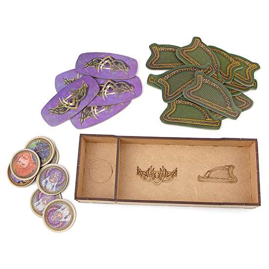 Органайзер для настільної гри Inis + Seasons / INIS Organizer + Seasons Expansion