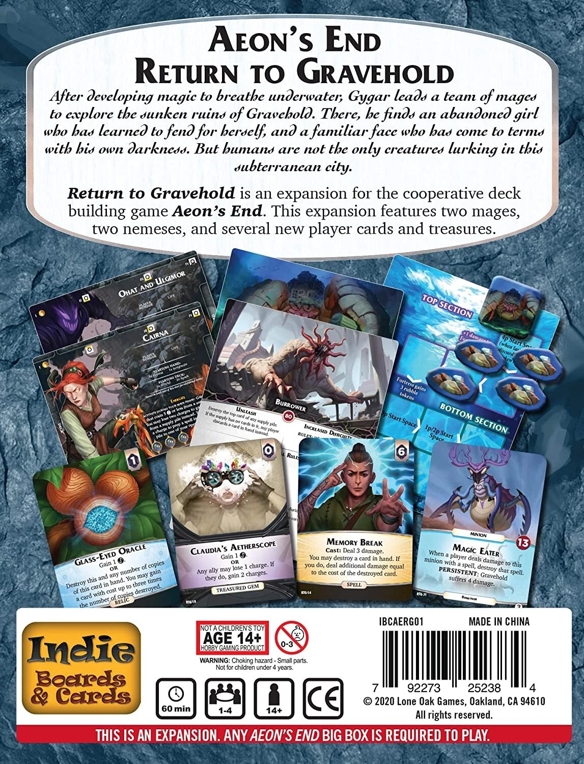 Кінець часів: Повернення до Грейвхолду (Конец времен: Возвращение в Грейвхолд / Aeon's End: Return to Gravehold) (анг.)