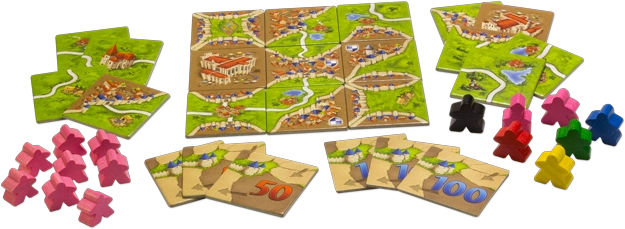 Каркасон: Таверни и Собори (Каркассон: Таверны и Соборы / Carcassonne: Inns and Cathedrals) (анг.)