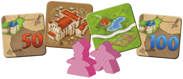 Каркасон: Таверни и Собори (Каркассон: Таверны и Соборы / Carcassonne: Inns and Cathedrals) (анг.)