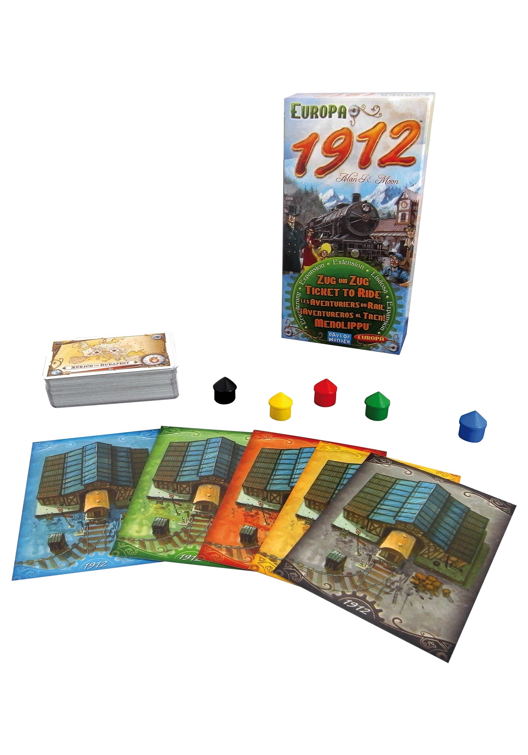 Квиток на потяг: Європа 1912 (Билет на Поезд: Европа 1912 / Ticket to Ride: Europe 1912) (рос.)