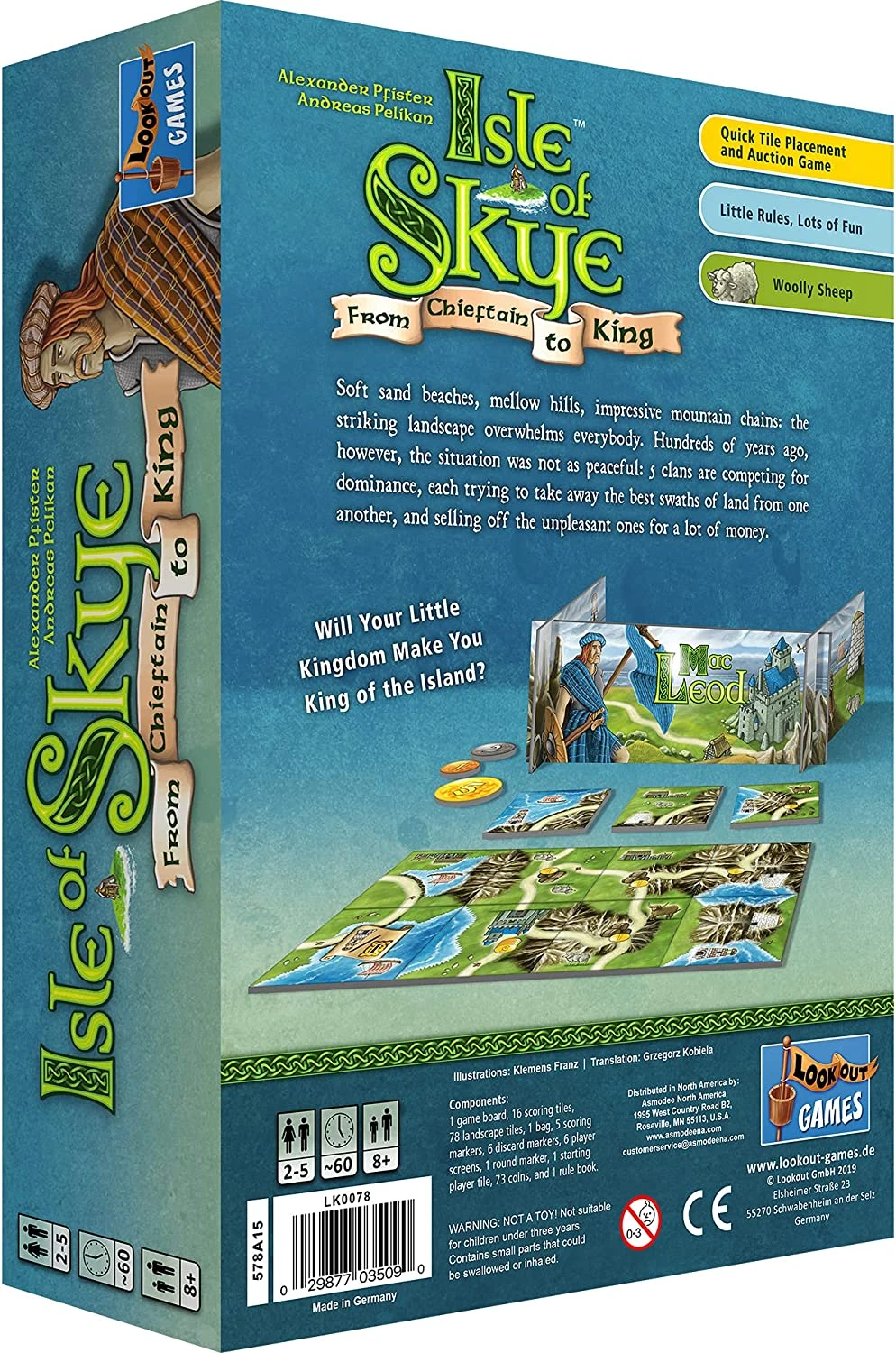 Острів Скай: з Вождів у Королі (Остров Скай: из Вождей в Короли / Isle of Skye: From Chieftain To King) (анг.)