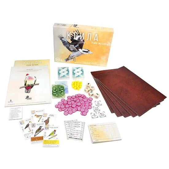 Крила: Птахи Океанії (Крылья: Птицы Океании / Wingspan: Oceania Expansion) (укр.)