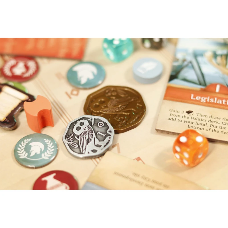 Металеві монети для гри Хора. Розквіт імперії (Металлические монеты для игры Хора. Расцвет империи)