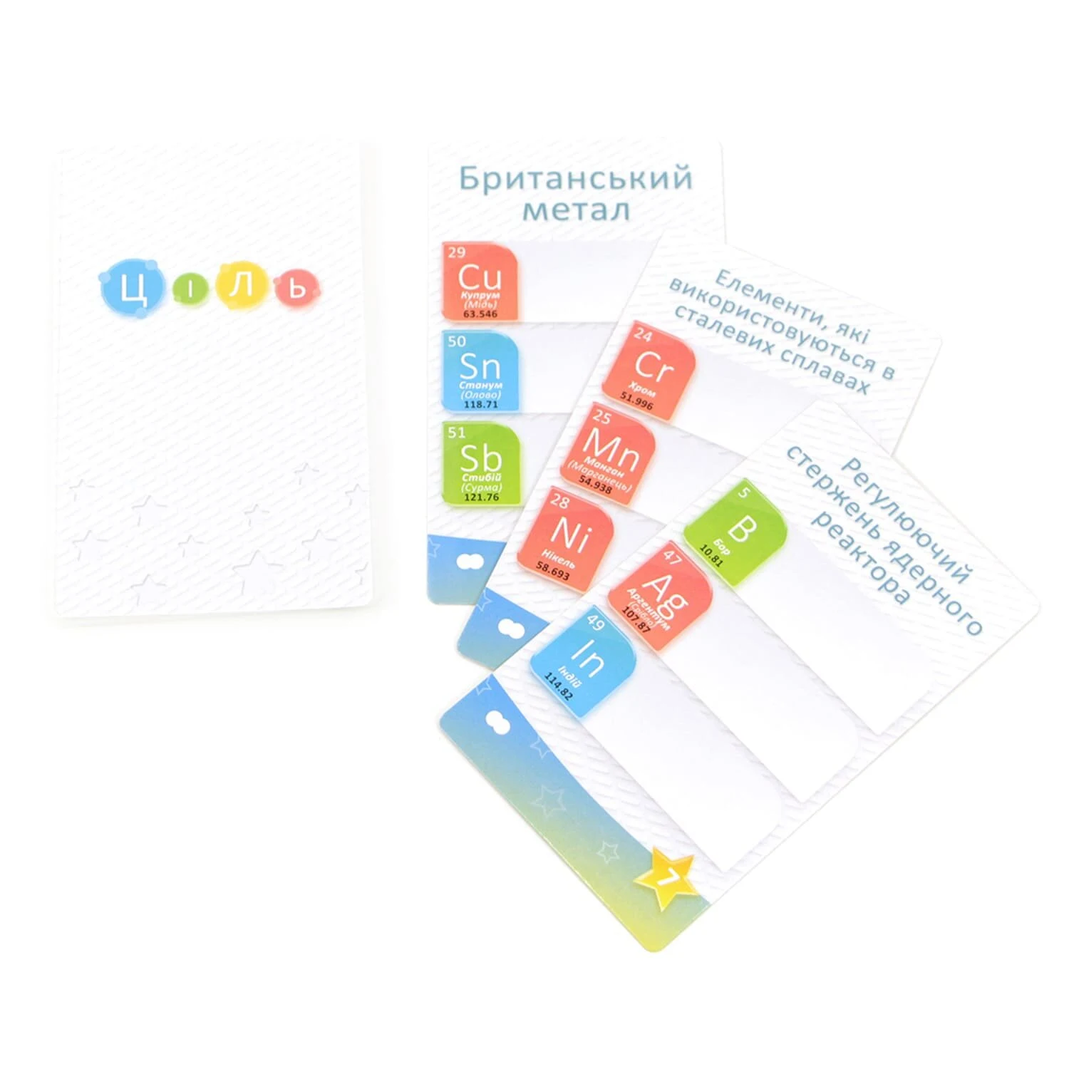 Periodic: Гра елементів (Таблица Менделеева Periodic: Игра элементов / Periodic: A Game of The Elements) (укр.)