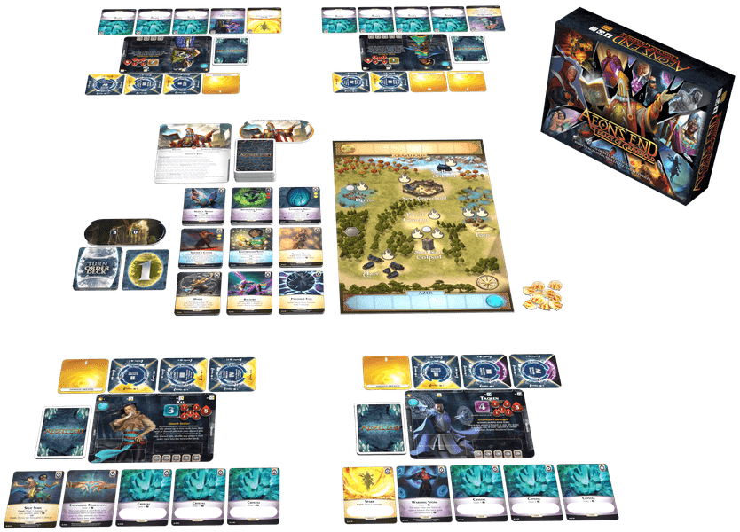 Кінець часів: Спадщина Грейвхолду (Конец времён: Наследие Грейвхолда / Aeon's End Legacy of Gravehold) (анг.)