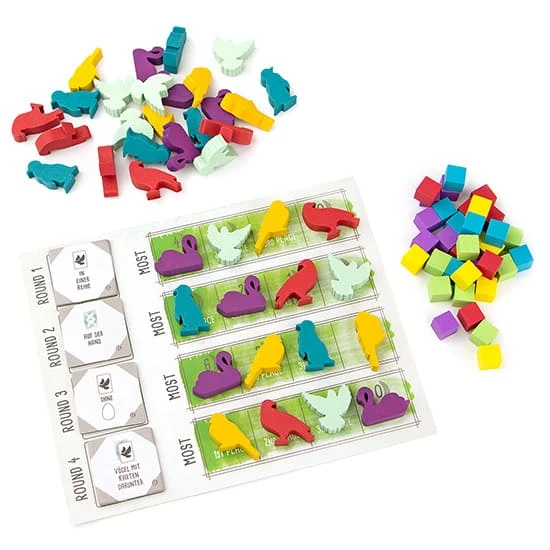 Токени гравців для гри «Крила» (Токены игроков для игры «Крылья» / Wingspan Player Tokens Set)