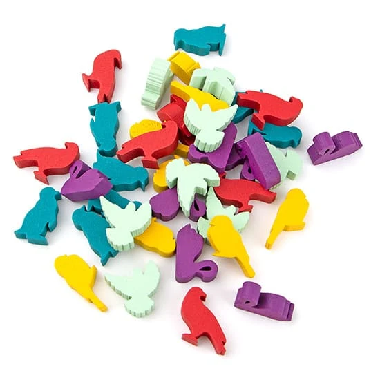 Токени гравців для гри «Крила» (Токены игроков для игры «Крылья» / Wingspan Player Tokens Set)